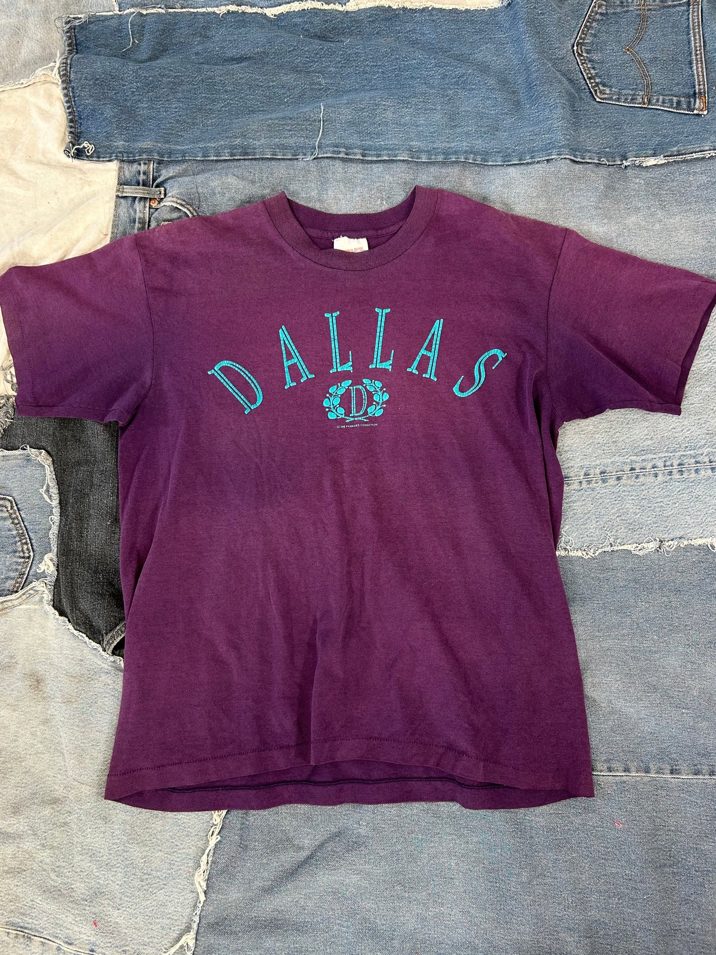 Vintage Purple Dallas Tee