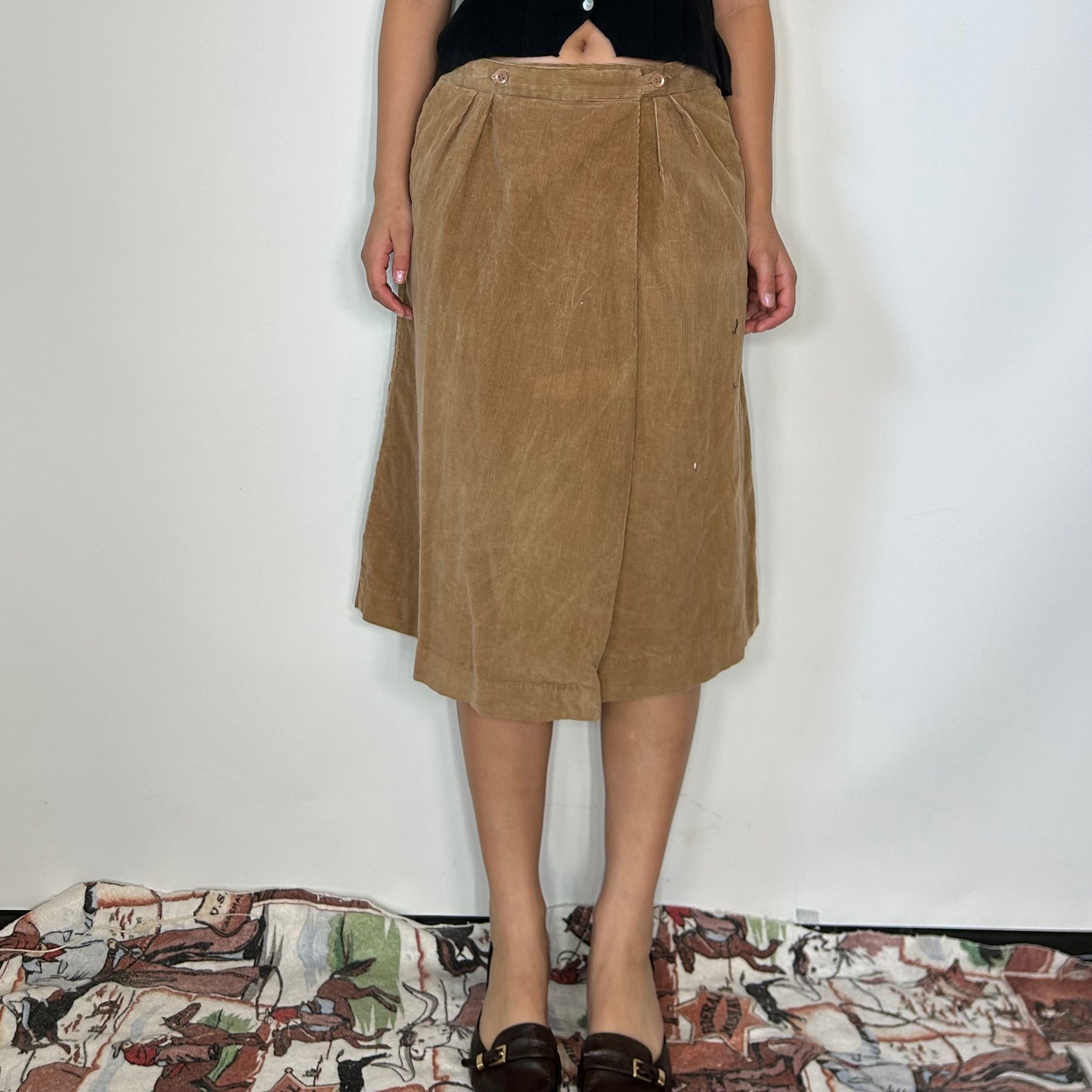 Vintage Corduroy Skirt