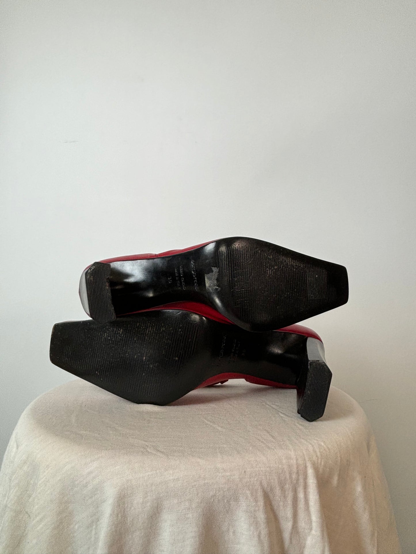 Vintage Red Sergio Rossi Heels