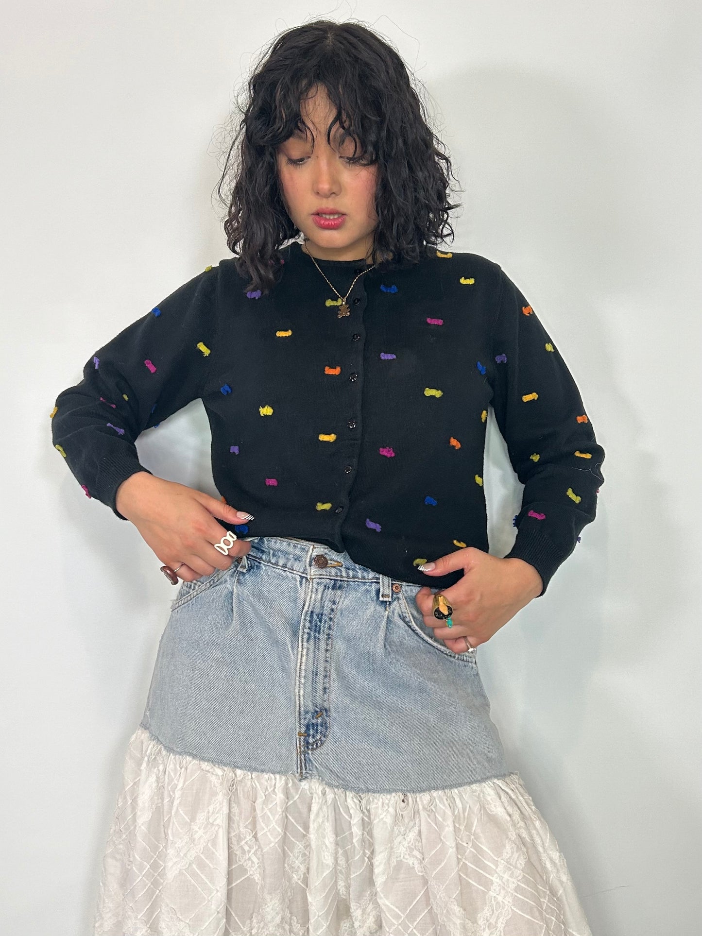 Vintage Colorful cardigan