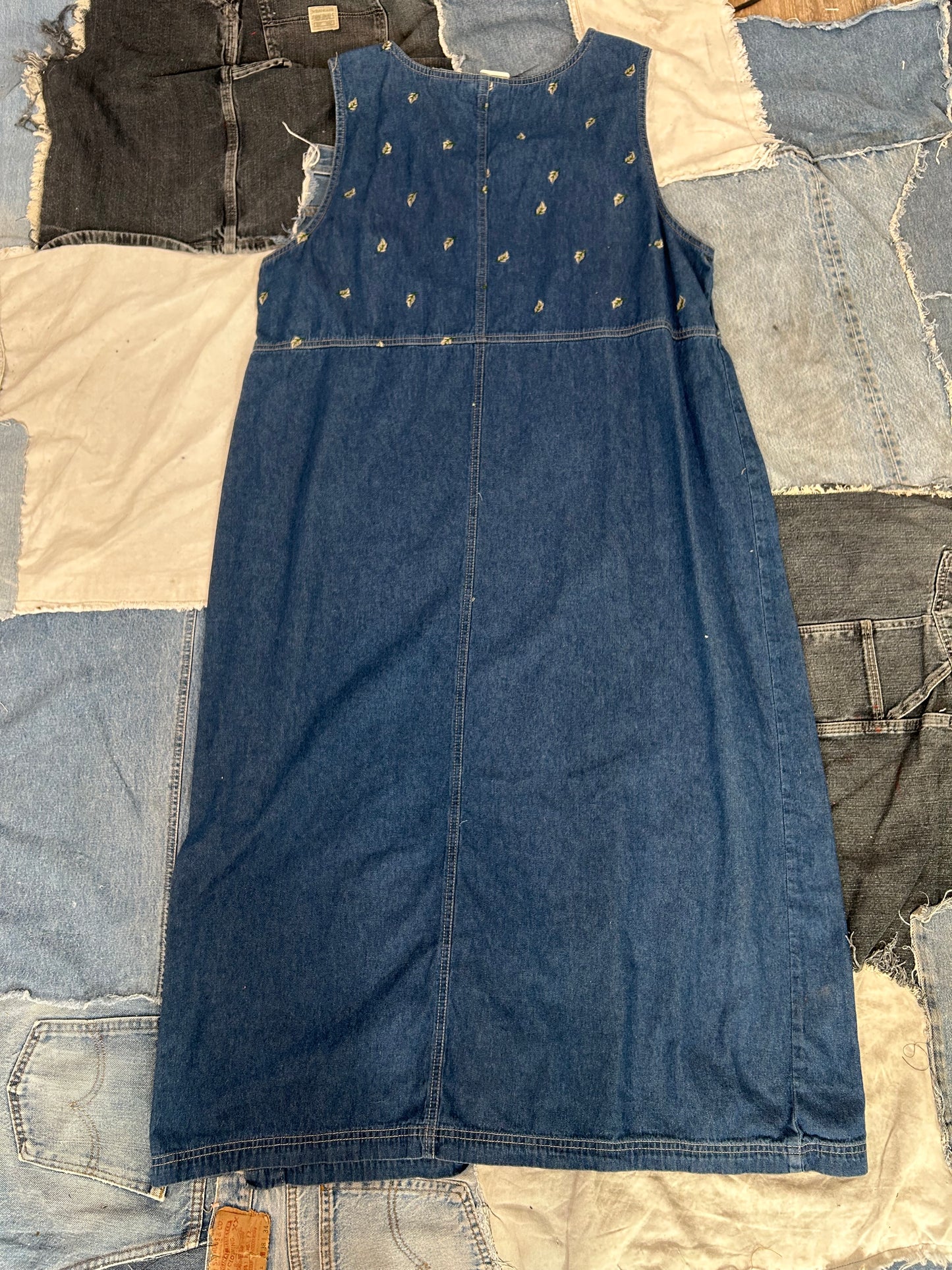 Vintage Denim Button up Dress