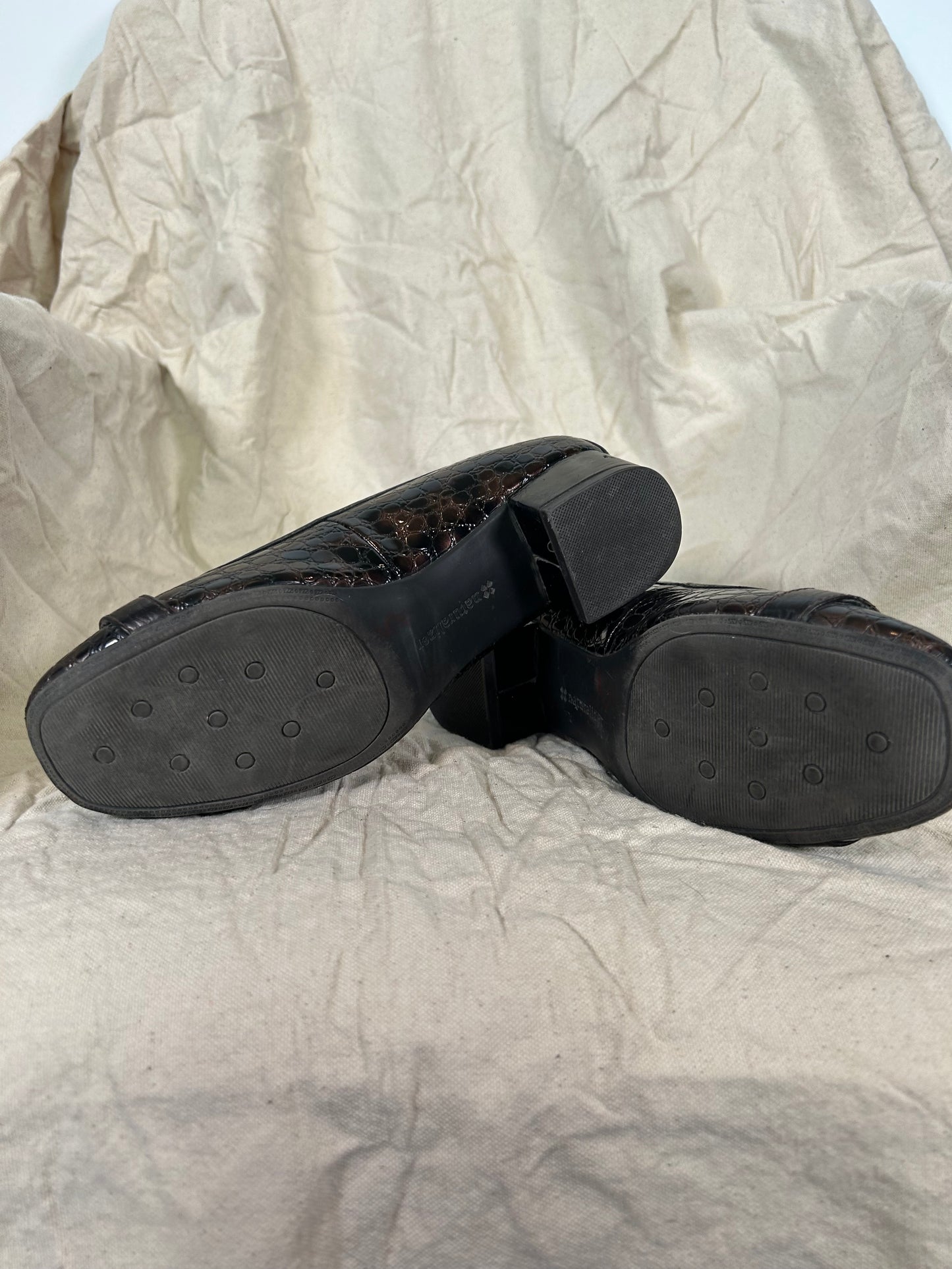 Vintage Buckled Heels