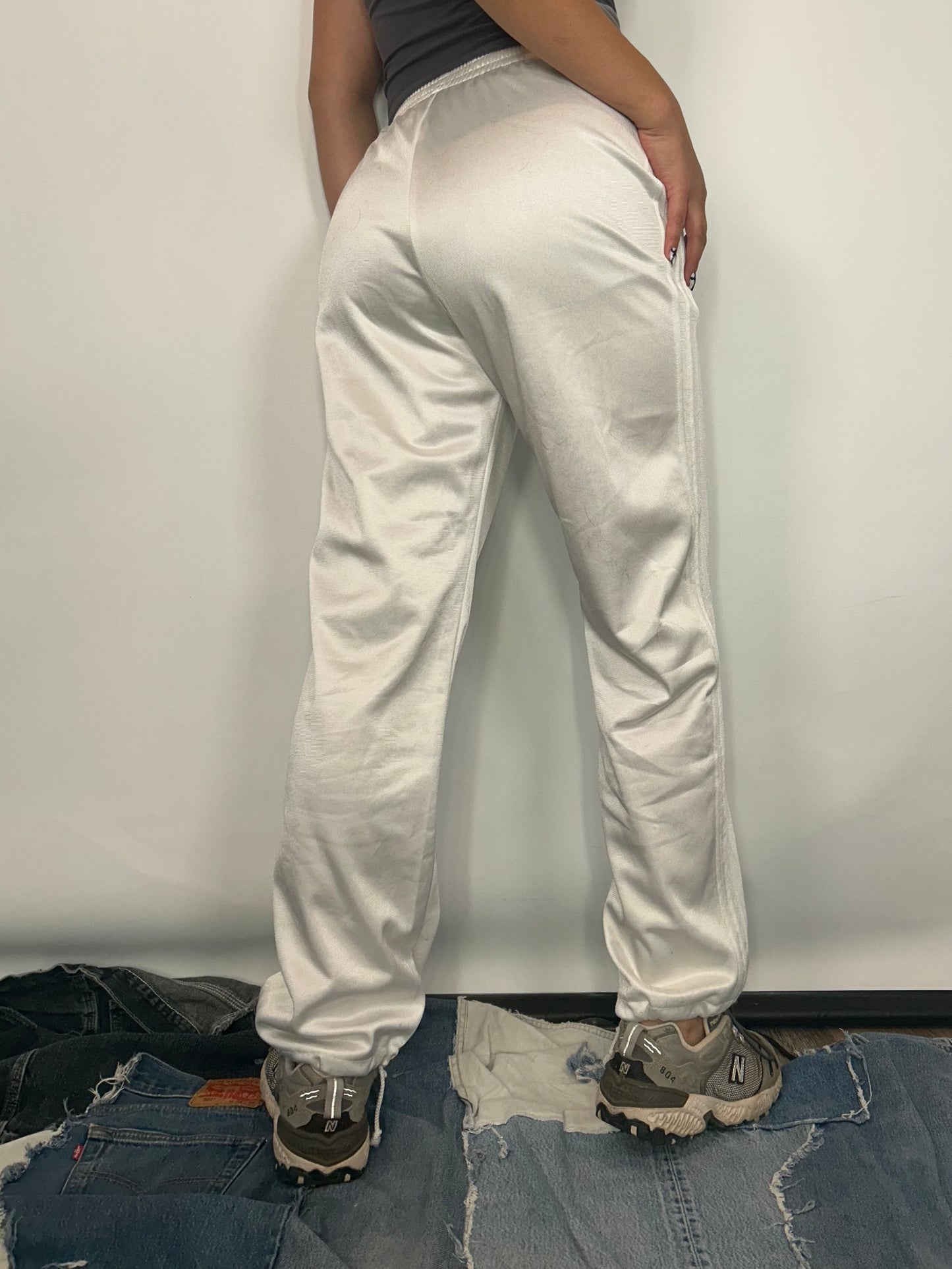 Vintage White Track pant