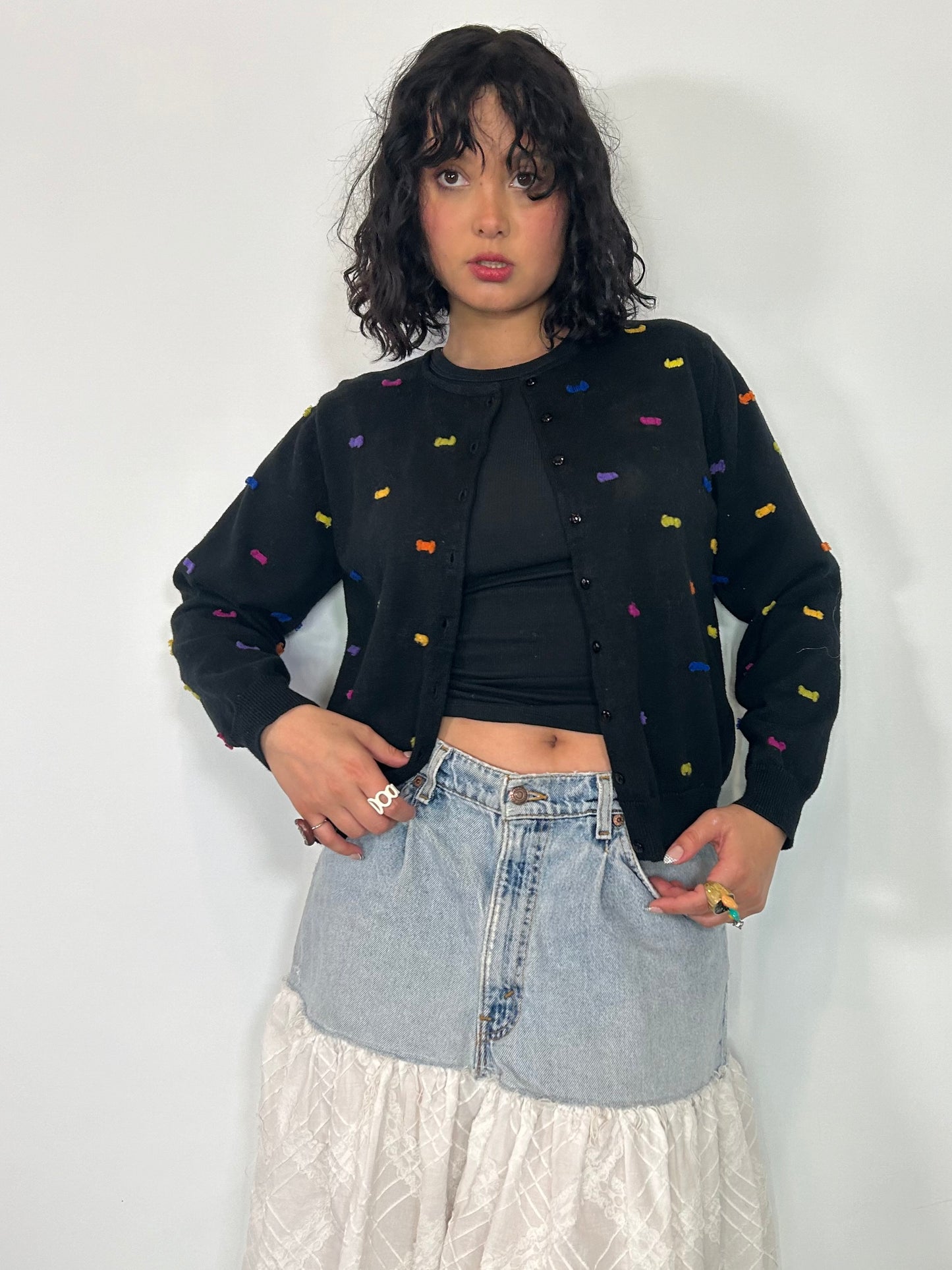 Vintage Colorful cardigan