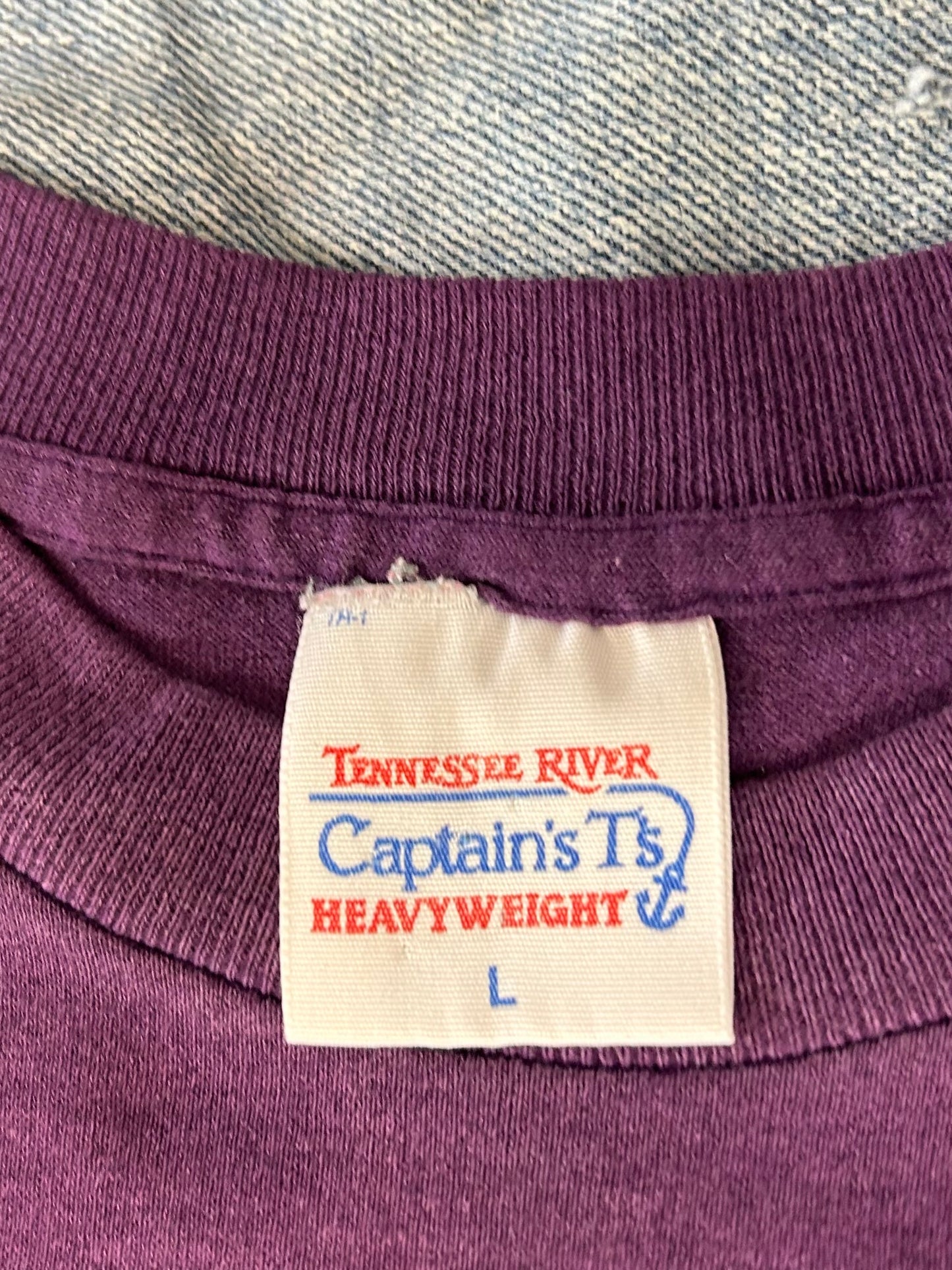 Vintage Purple Dallas Tee