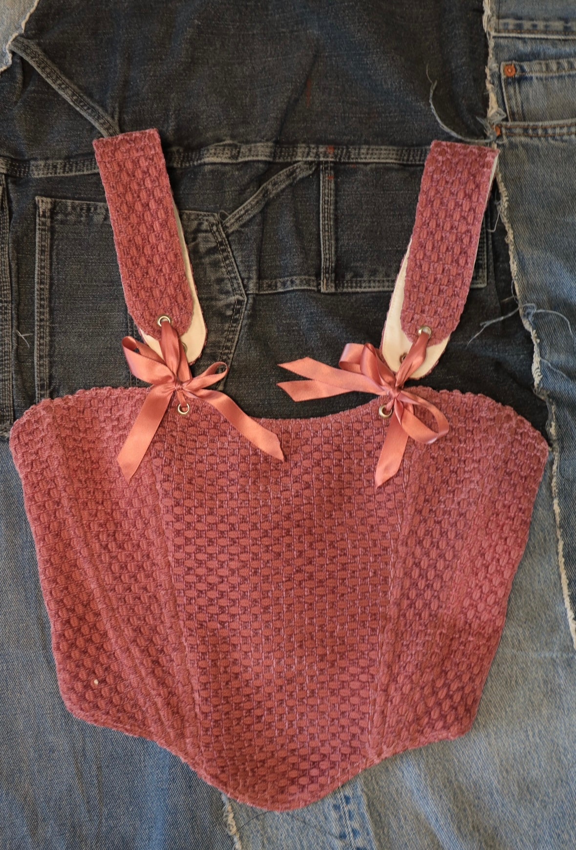 Bows! Bows! Bows! Pink Corset