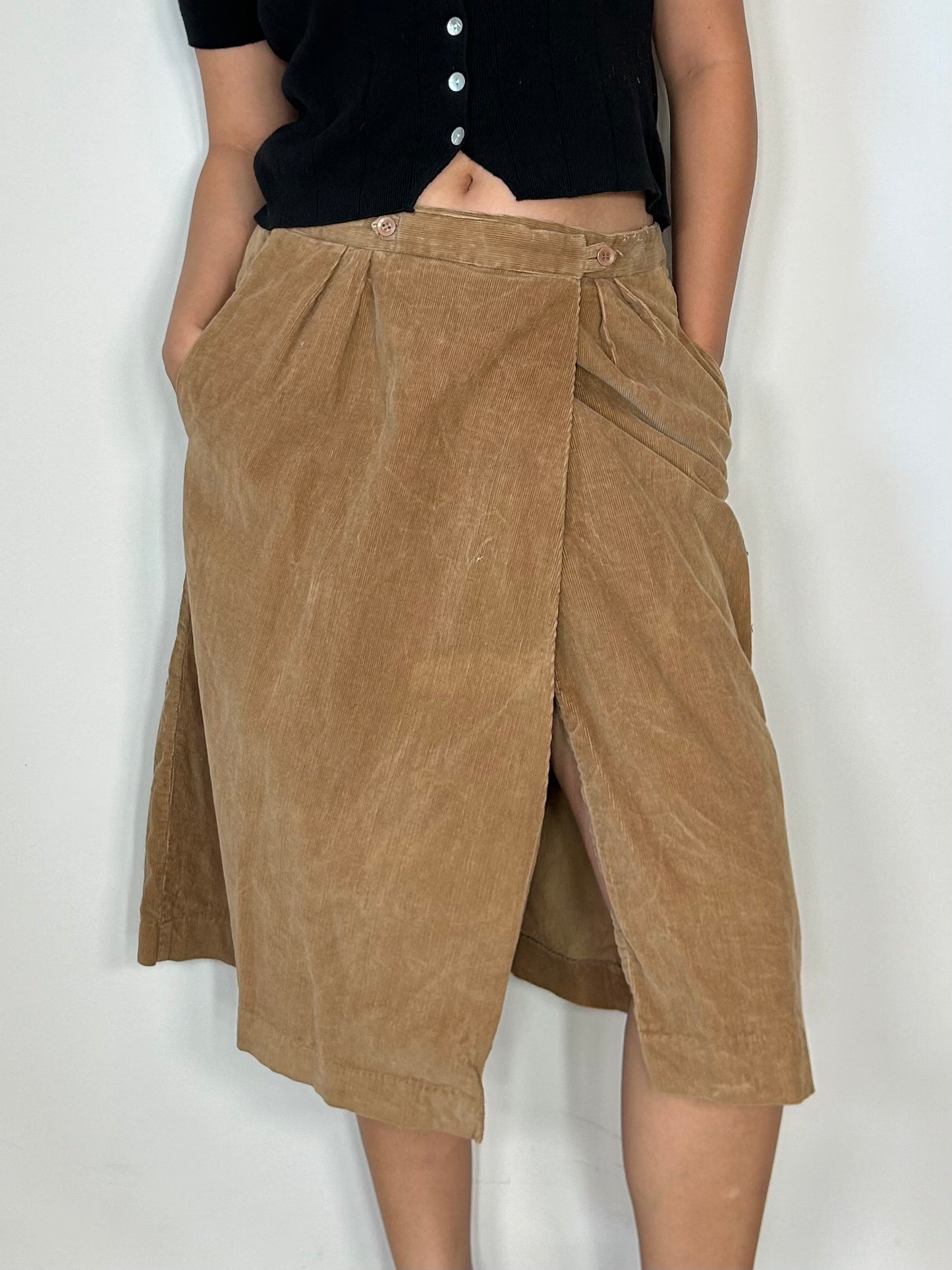 Vintage Corduroy Skirt