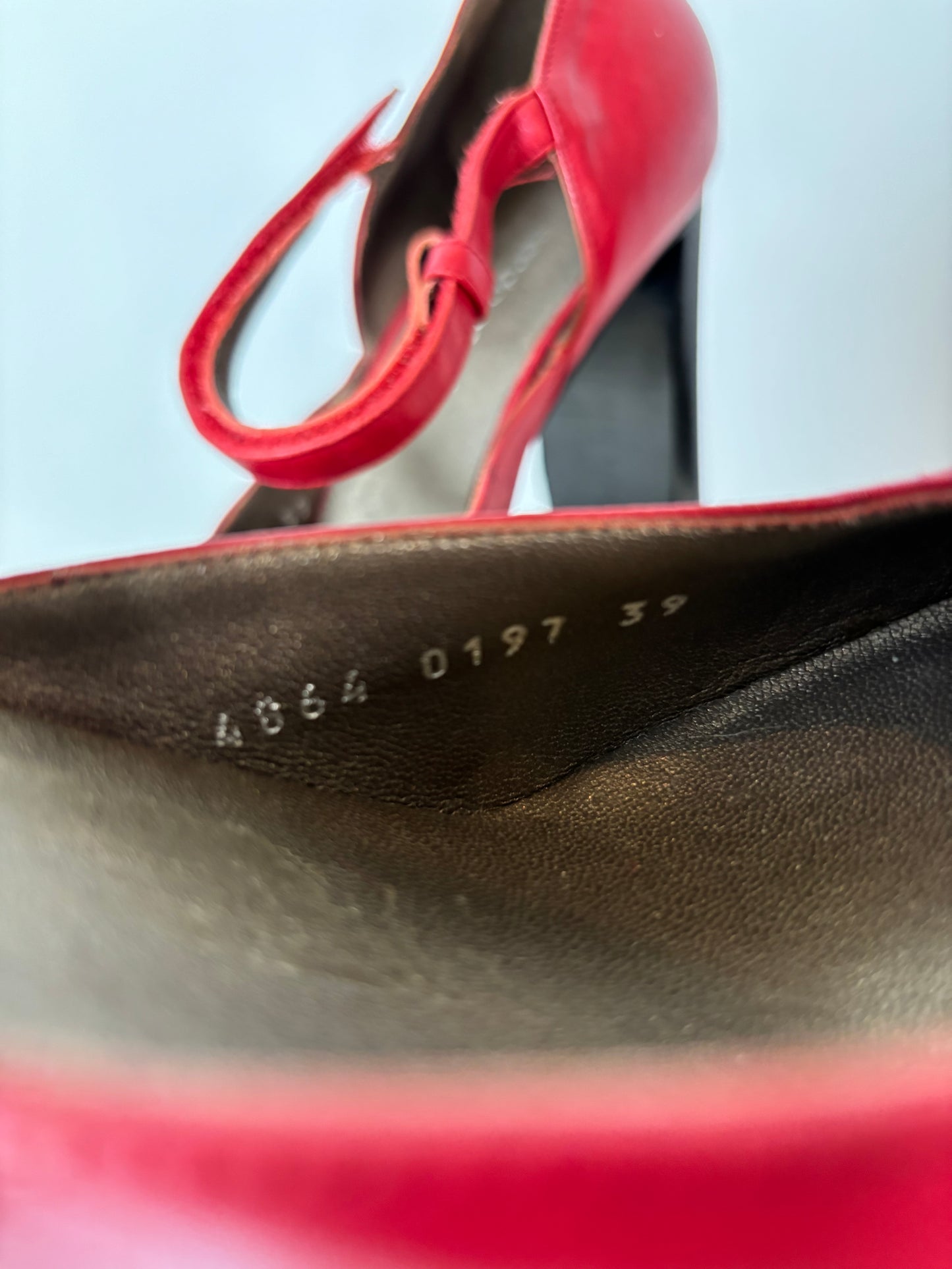 Vintage Red Sergio Rossi Heels