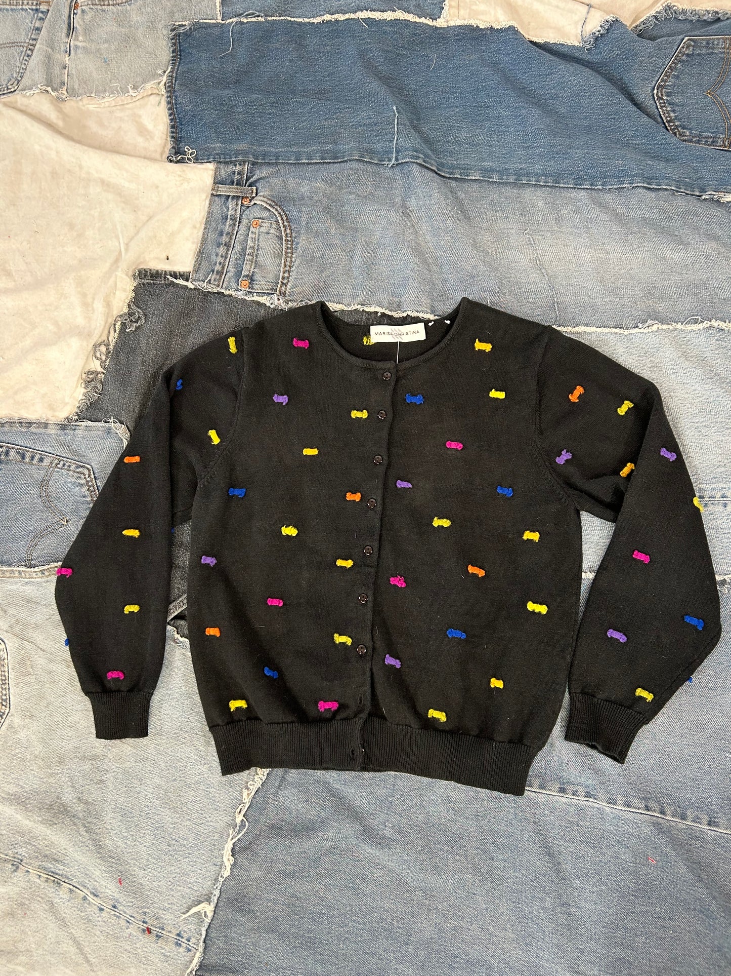 Vintage Colorful cardigan