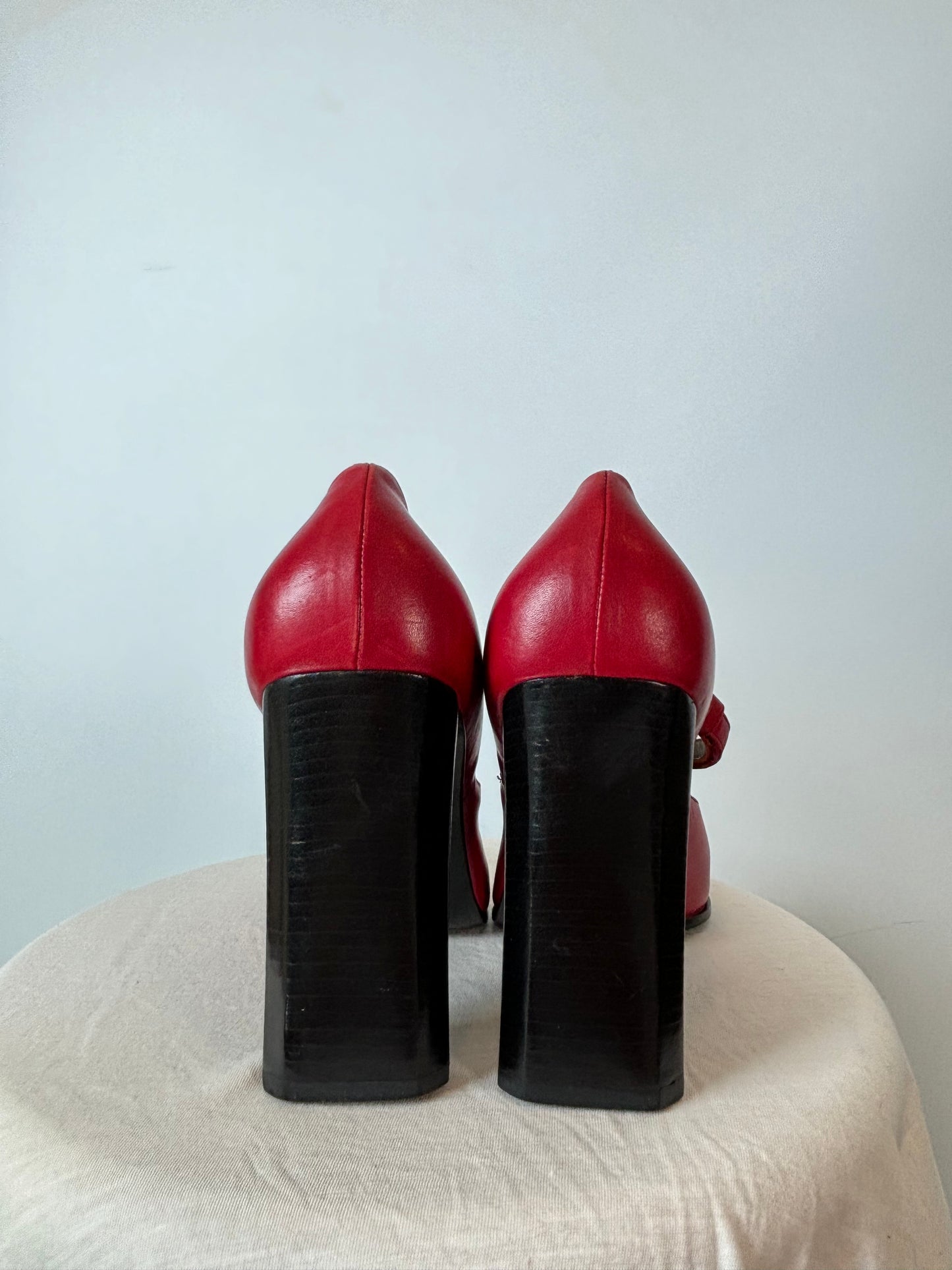Vintage Red Sergio Rossi Heels
