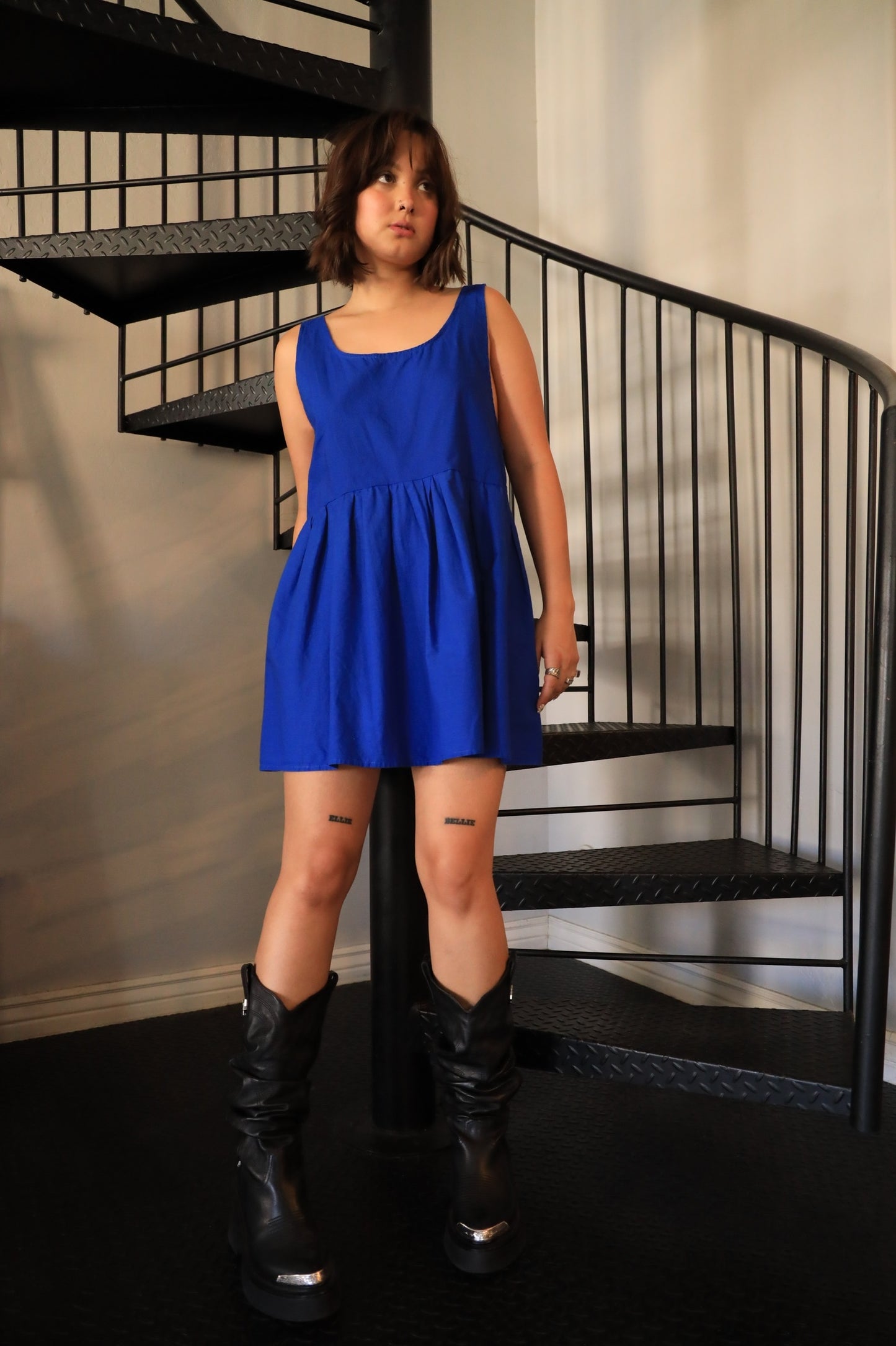 Royal Blue Mini dress