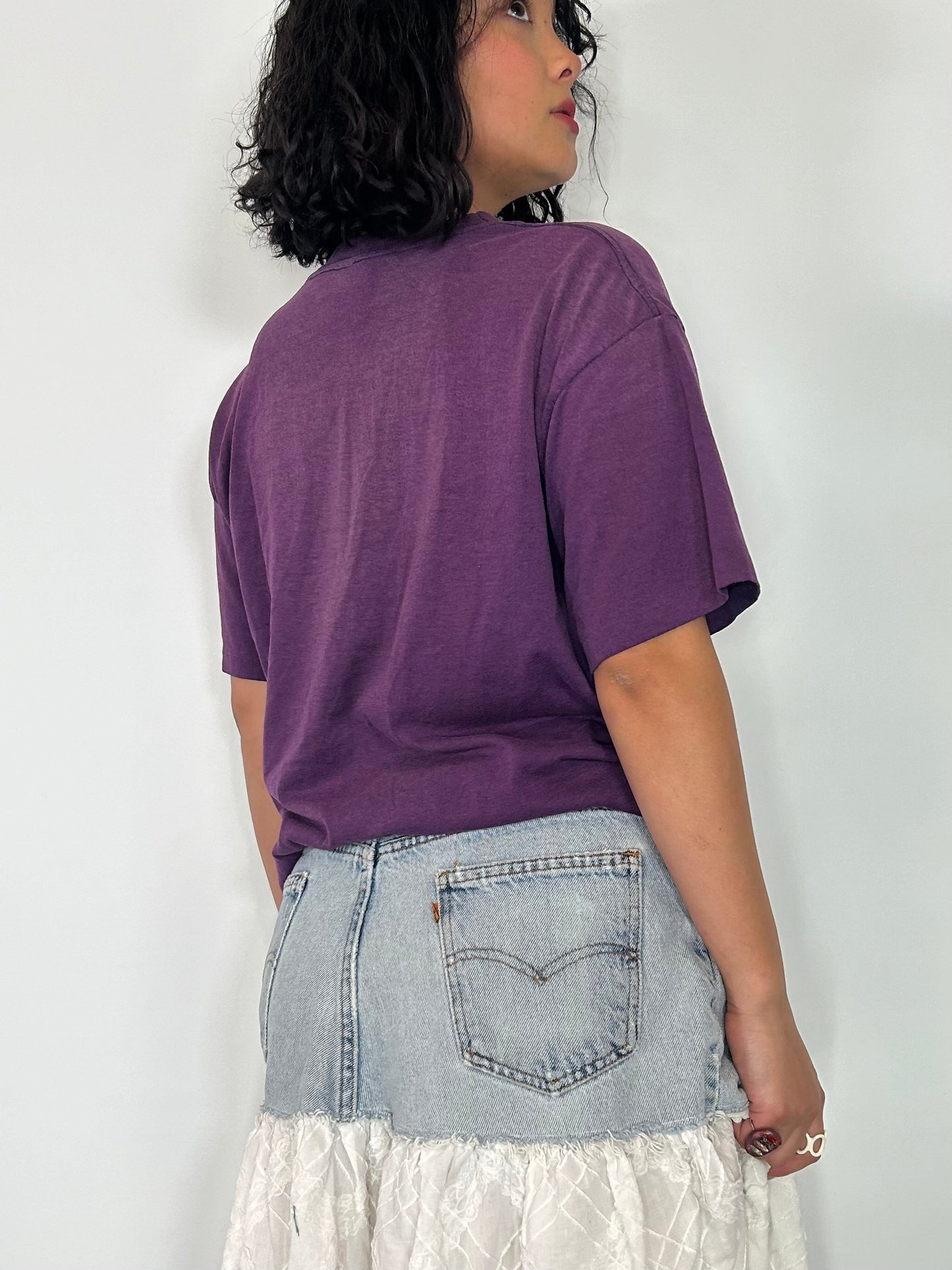 Vintage Purple Dallas Tee