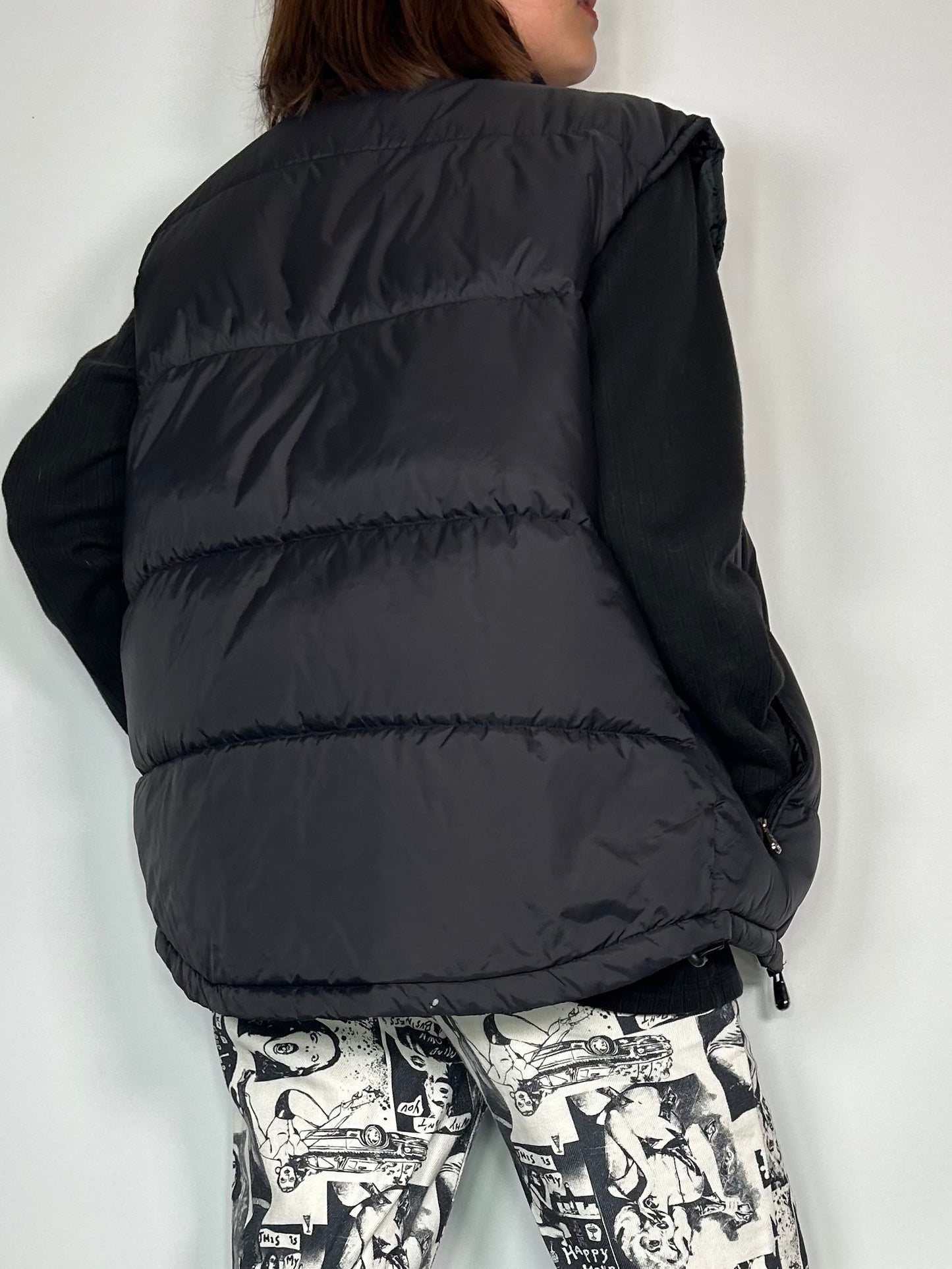 Black Puffer Vest