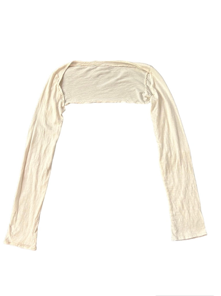 Bone Ruffle Tube Dress w/ Bolero