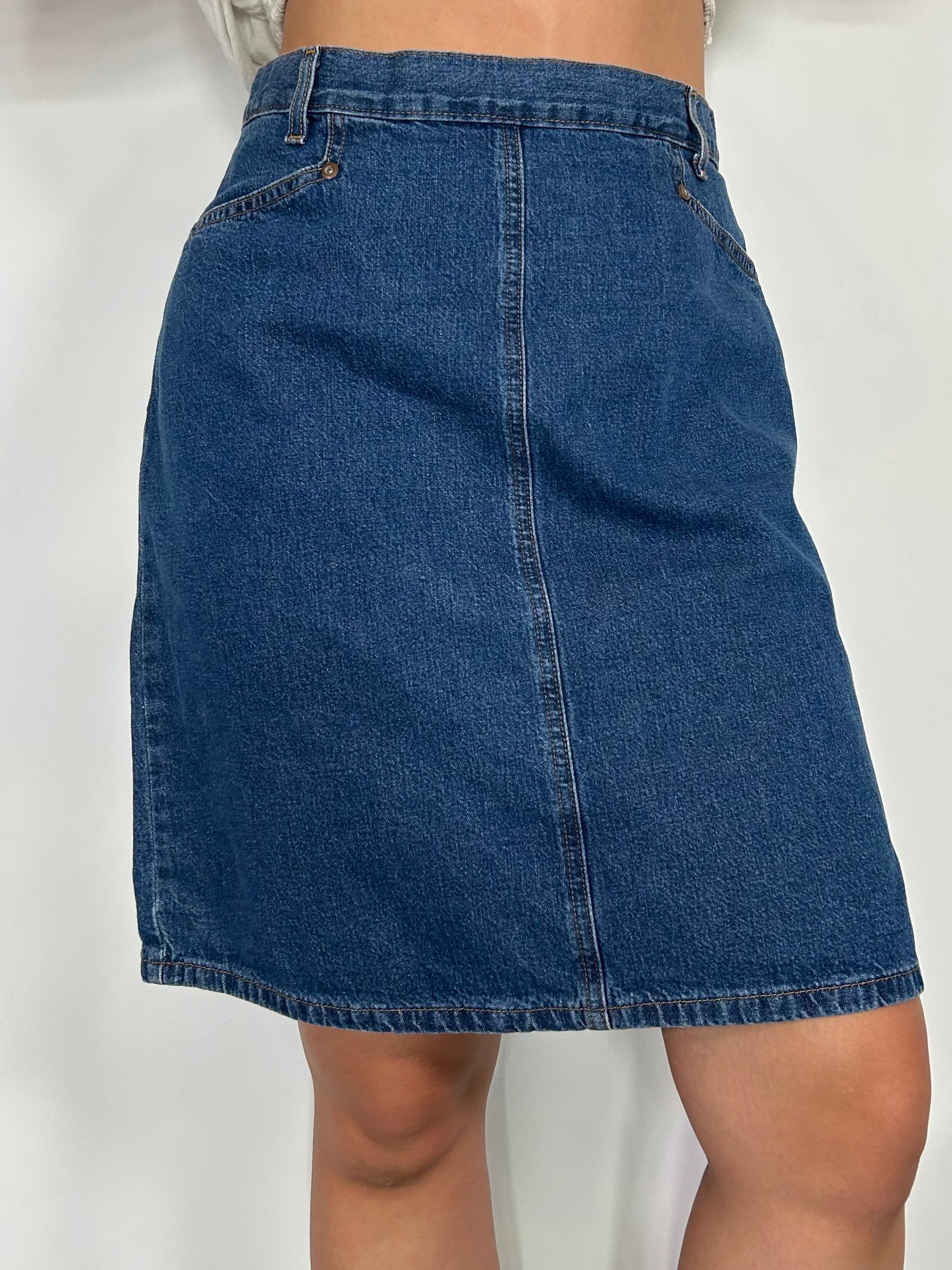 Classic Vintage Denim Skirt