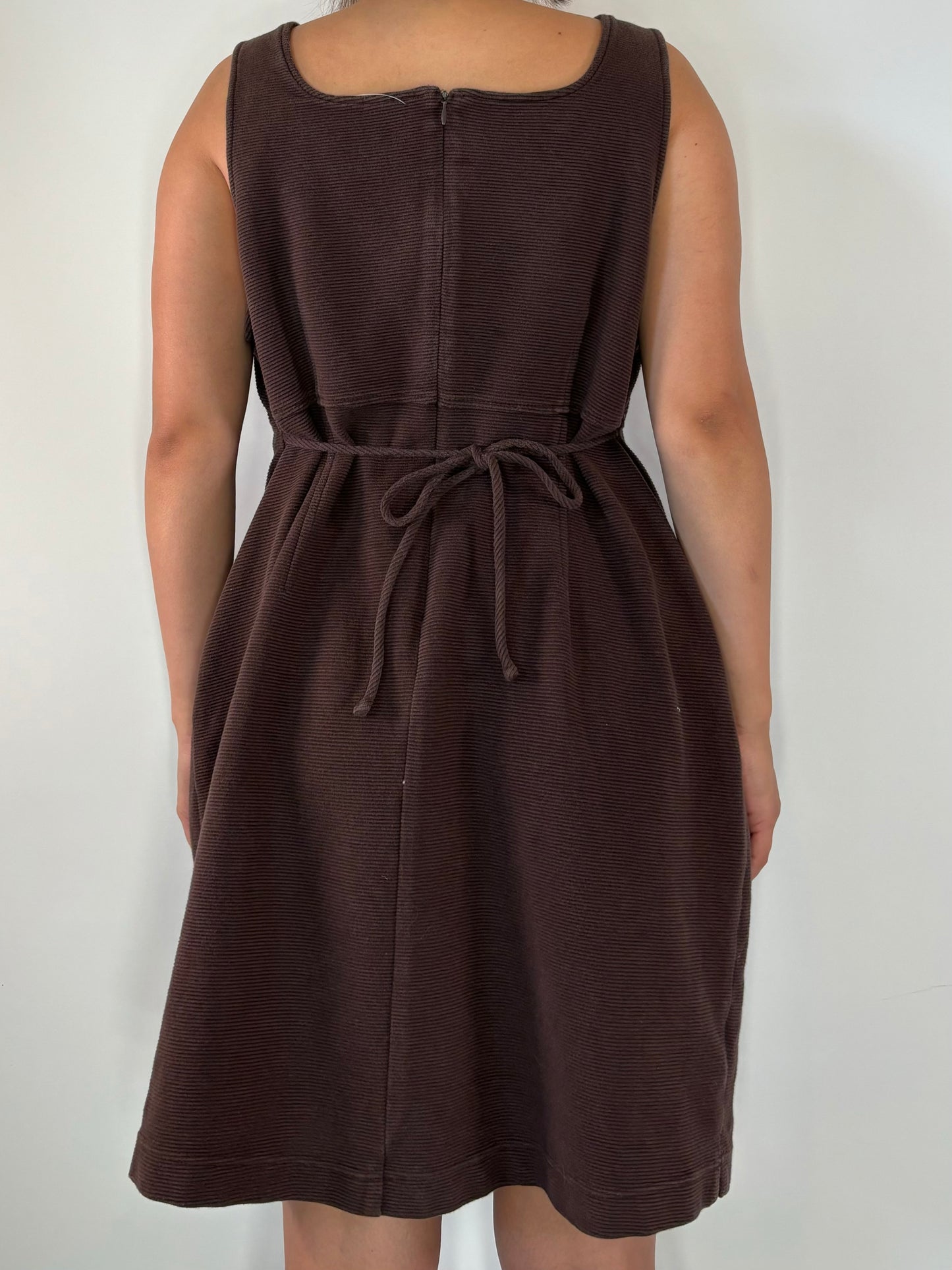 Vintage Ribbed Mini Dress