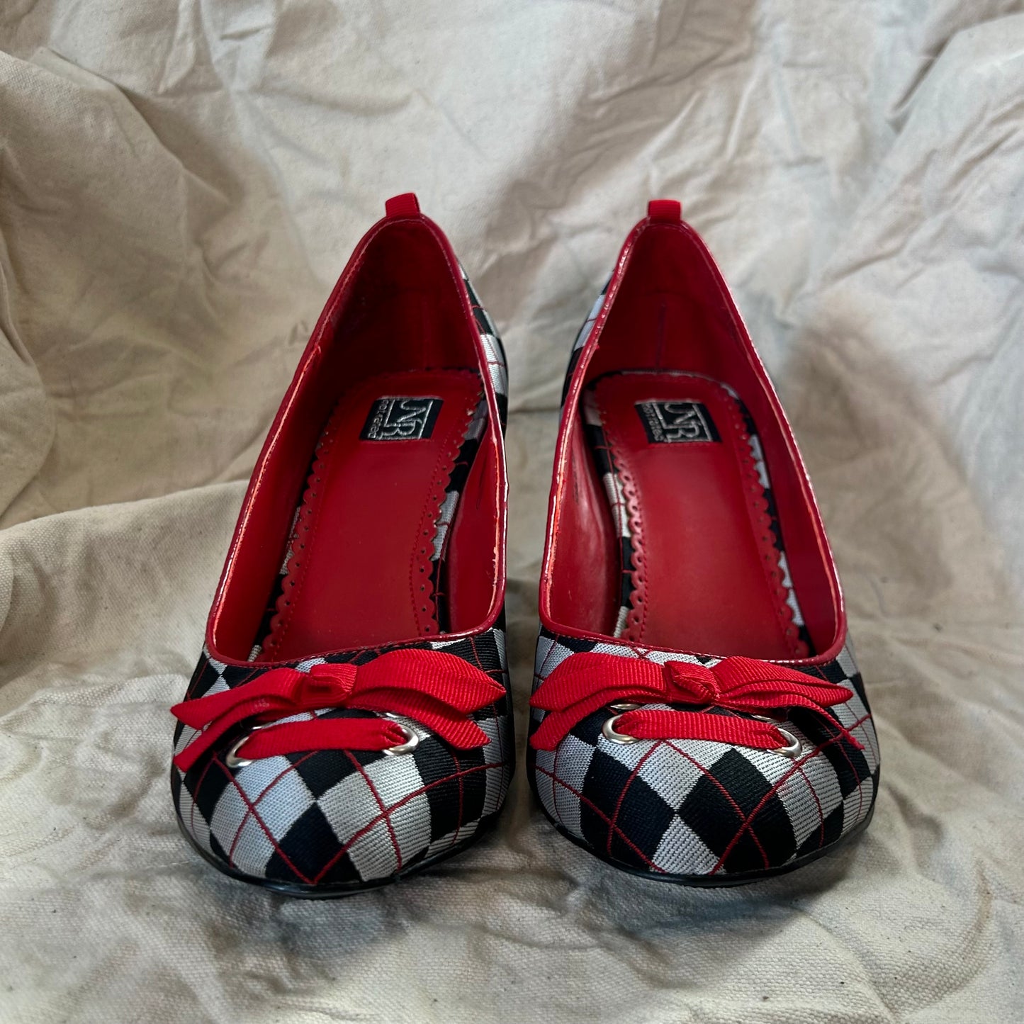 Argyle Kitten Heels