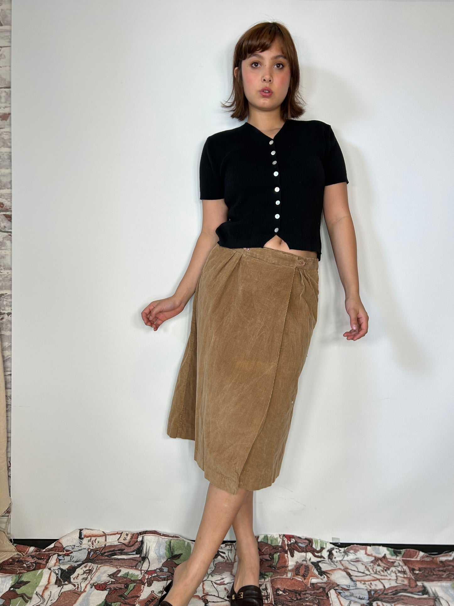 Vintage Corduroy Skirt
