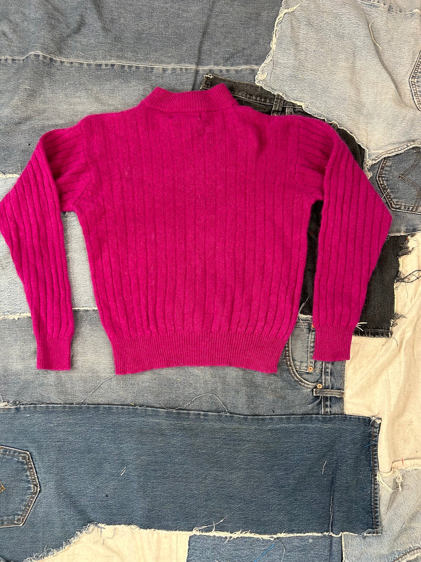 Vintage Pretty Pink Sweater