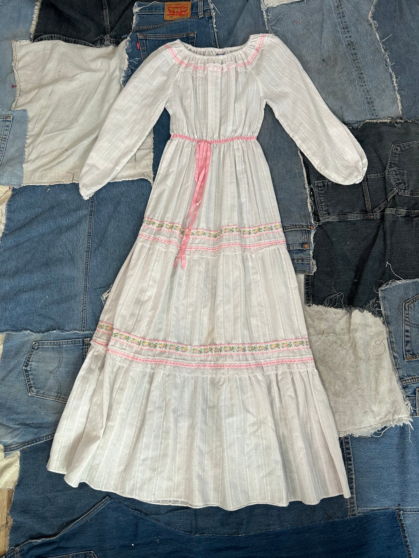 Vintage Tiered Prairie Dress