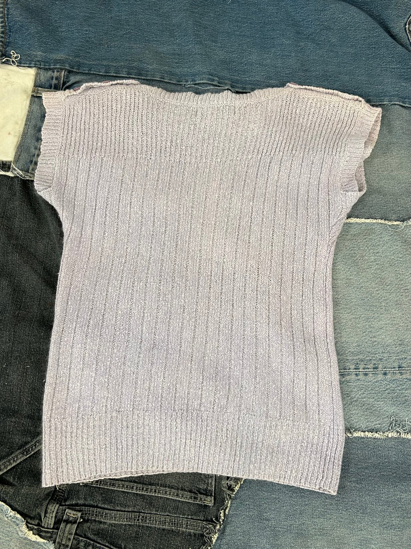 Vintage Lilac Sweater Top