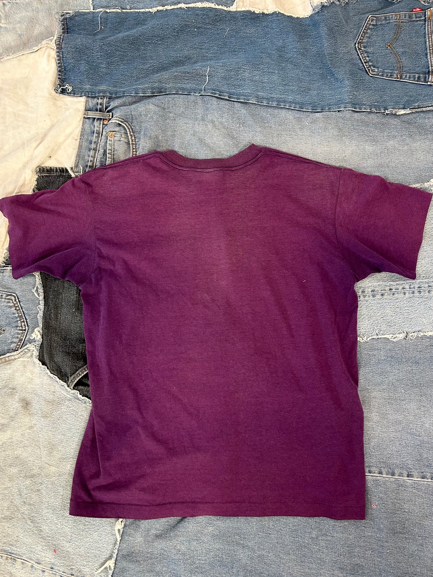 Vintage Purple Dallas Tee