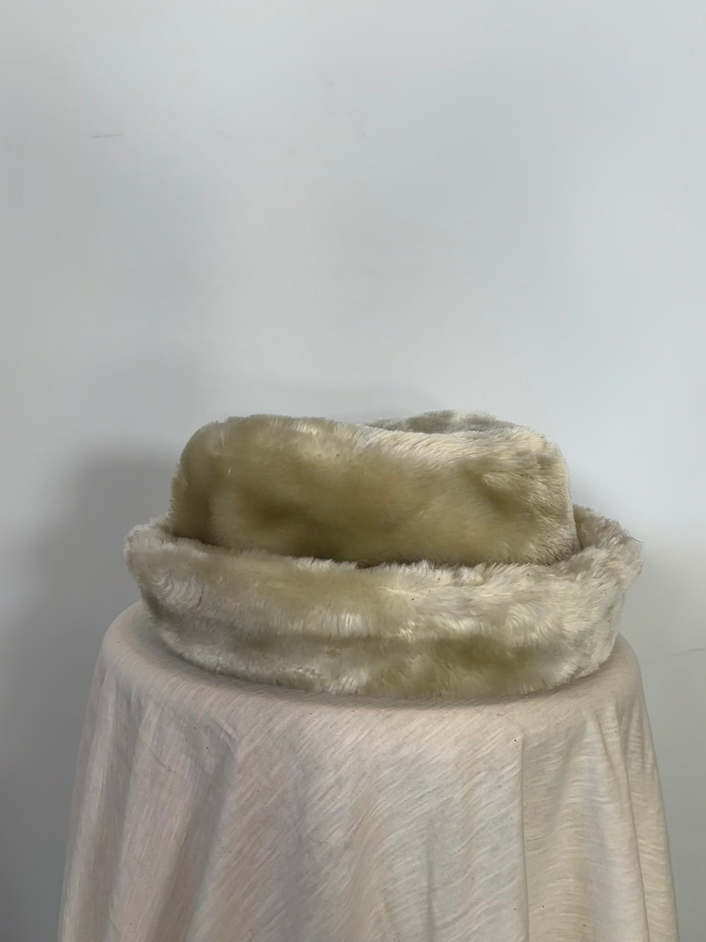 Vintage Tan Fur Hat