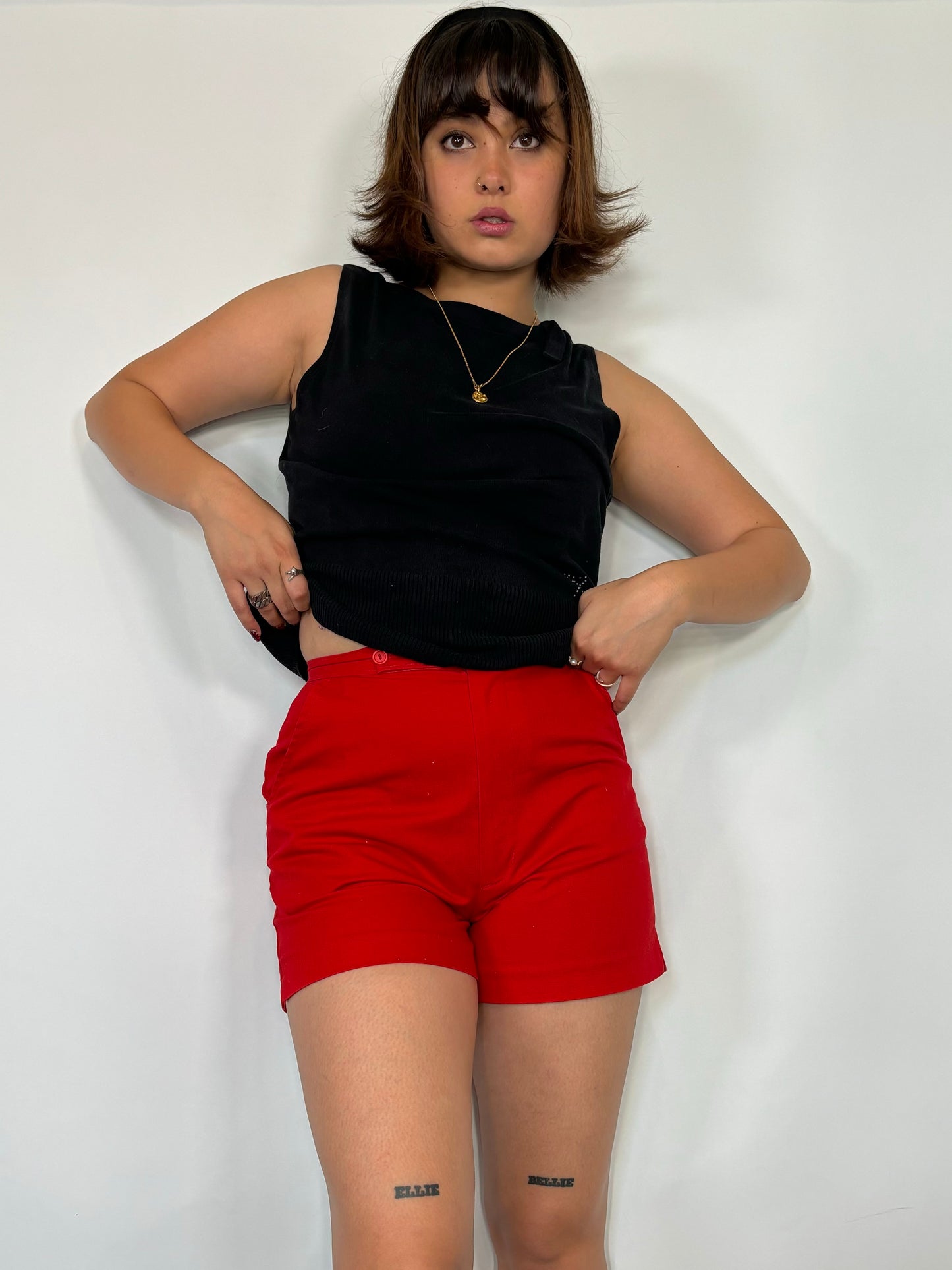 Vintage 70s Red Shorts