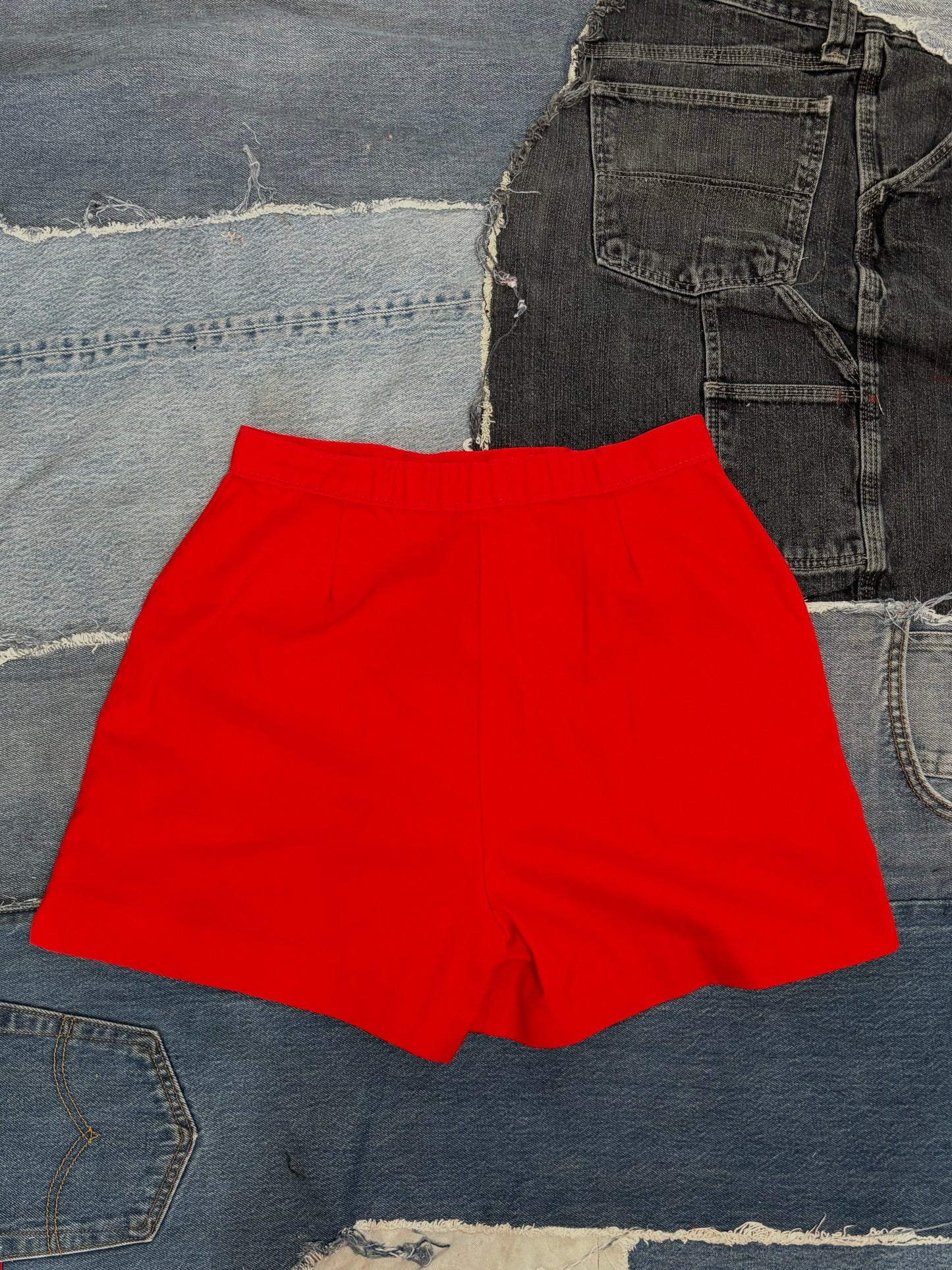 Vintage 70s Red Shorts