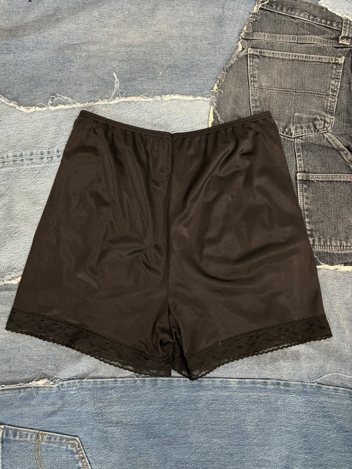 Black Lacey Shorts