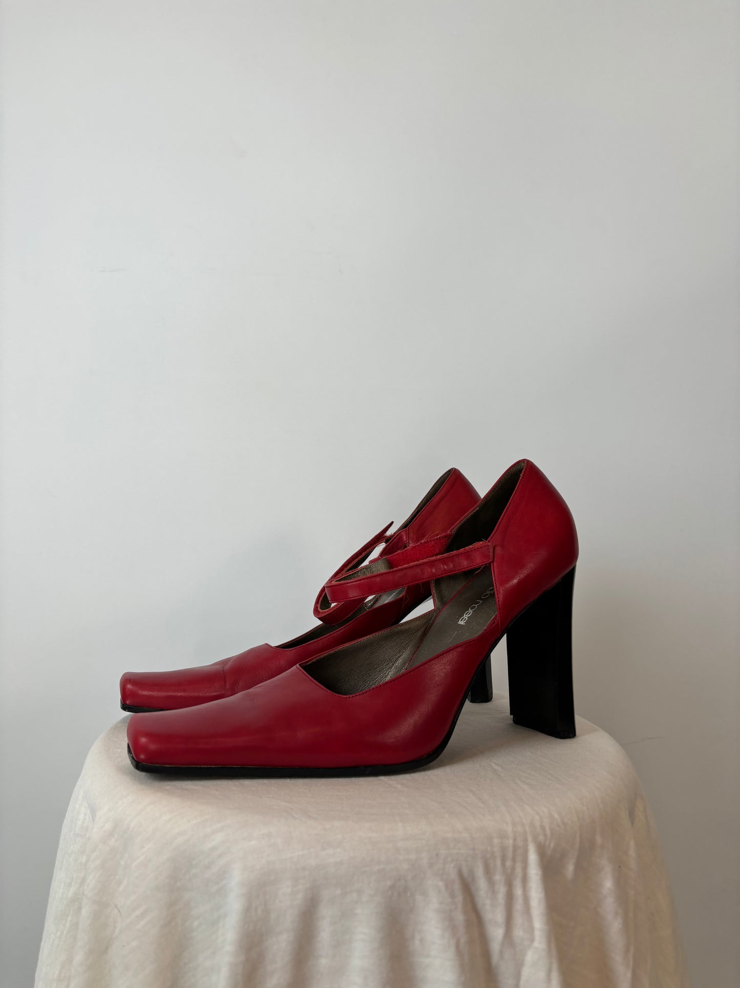 Vintage Red Sergio Rossi Heels