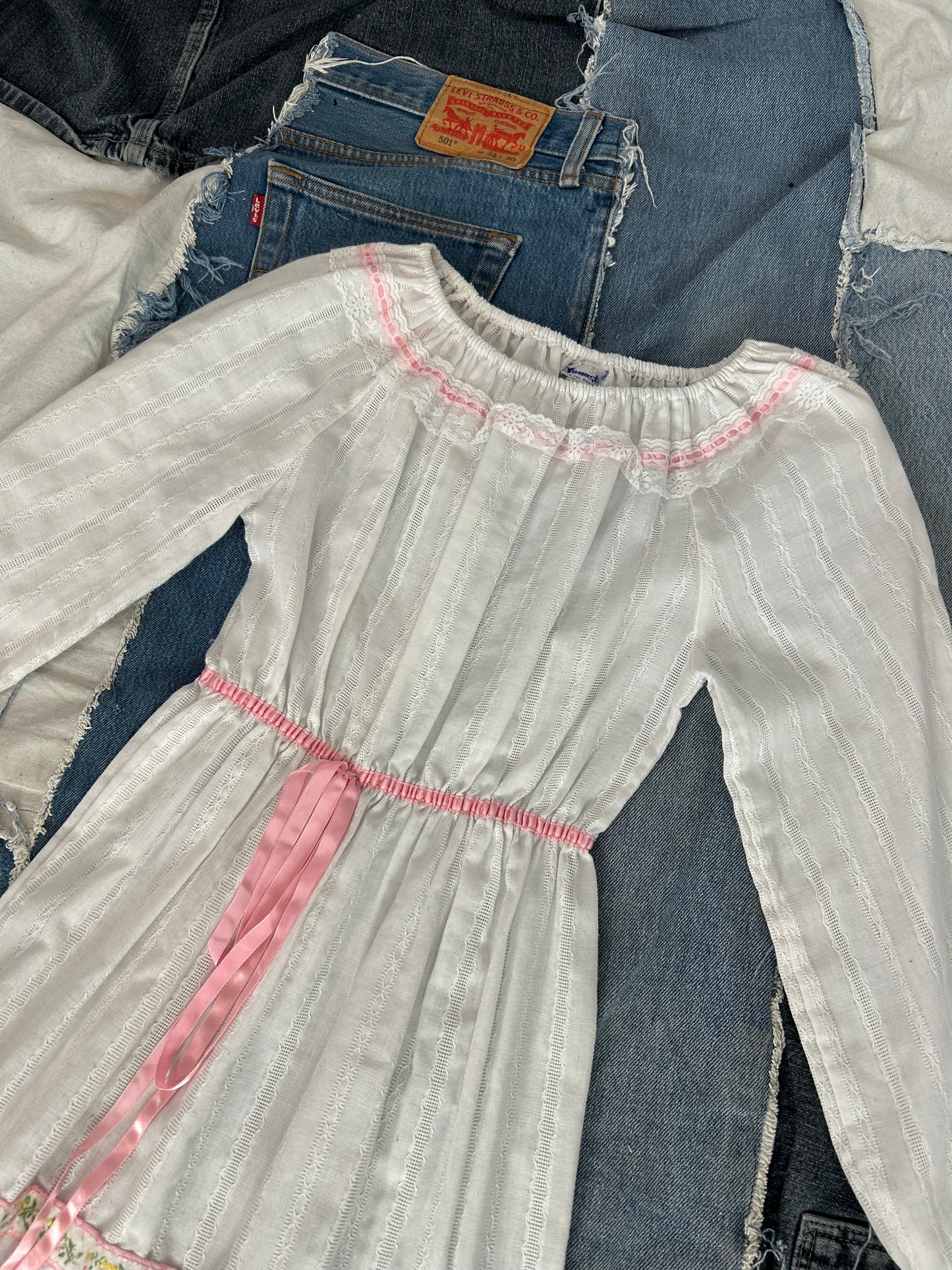 Vintage Tiered Prairie Dress