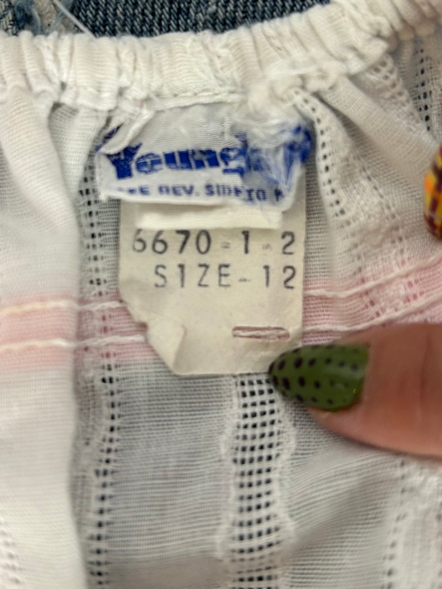 Vintage Tiered Prairie Dress