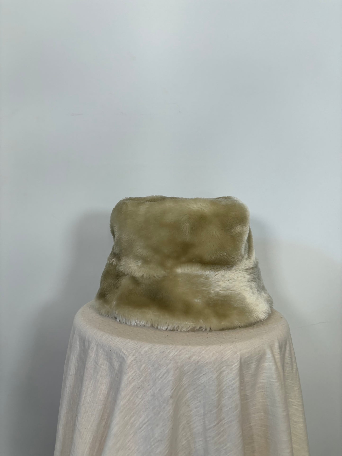 Vintage Tan Fur Hat