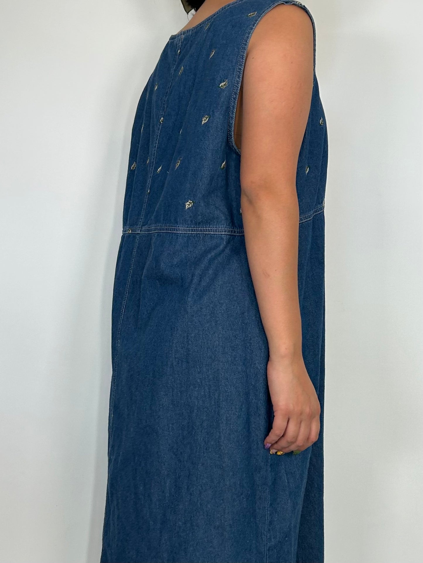 Vintage Denim Button up Dress