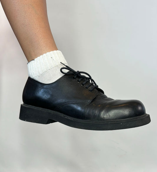 Vintage Black Oxford Loafers