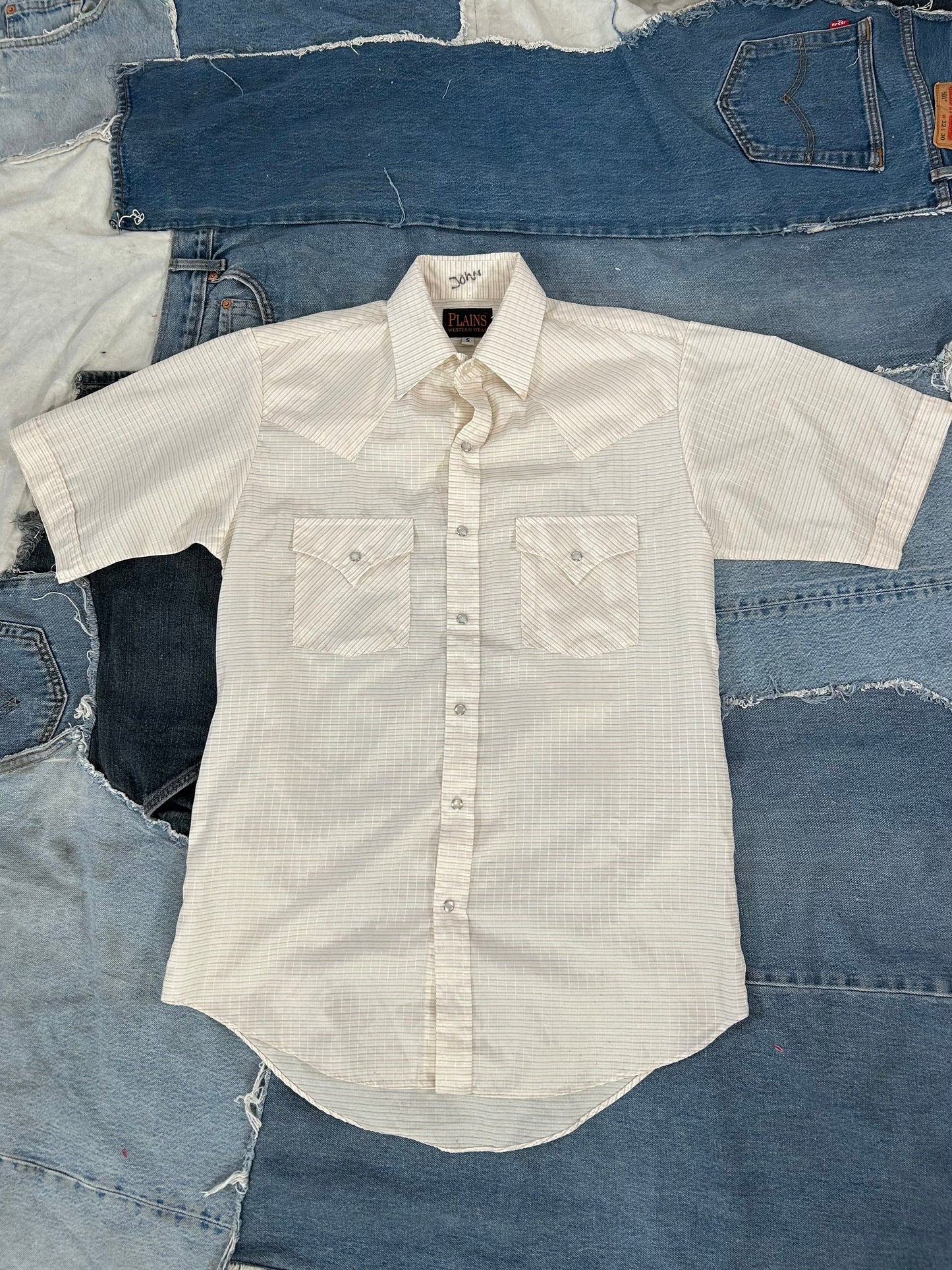 Vintage Pearl Snap Short Sleeve